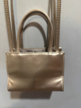 Load image into Gallery viewer, Telfar Gold Metallic Mini Crossbody
