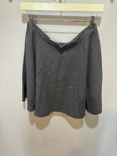 Load image into Gallery viewer, Valentino Grey Wooly Flounce Skirt
