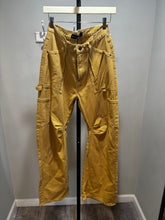 Load image into Gallery viewer, Lioness Mustard Yellow Cargo Pants
