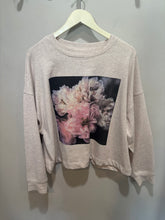 Load image into Gallery viewer, Christensen Beige Graphic Floral Top
