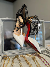 Load image into Gallery viewer, Authentic Christian Louboutin White Leopard Shoes
