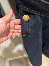 Load image into Gallery viewer, Avec Le Filles Dark Wash Denim Trench
