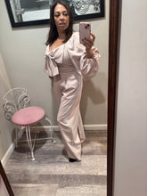Load image into Gallery viewer, Light Pink Large Bow Jumpsuit
