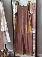 Load image into Gallery viewer, Brown Thermal Wideleg Jumpsuit
