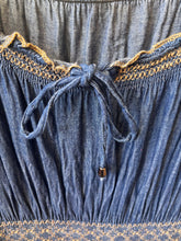 Load image into Gallery viewer, Lapis Medium Wash Chambray Maxi Dress

