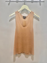 Load image into Gallery viewer, Tom Ford Tan Light Knit Sheer Top
