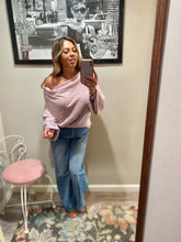 Load image into Gallery viewer, We The Free Dusty Lilac Off Shoulder Top
