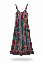 Load image into Gallery viewer, Free People Teal Pattern Jumpsuit
