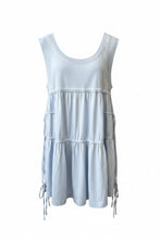Load image into Gallery viewer, Anthropologie Light Blue Babydoll Asymmetrical Dress
