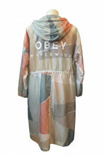 Load image into Gallery viewer, Obey Multicolor Pastel Rain Jacket
