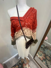 Load image into Gallery viewer, POL Color Block Cableknit Sweater
