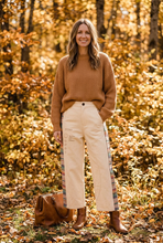 Load image into Gallery viewer, Aelfric Eden Cream Side Stripes Pants

