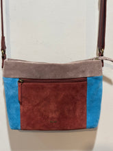 Load image into Gallery viewer, The Sam Rust Multicolor Suede Crossbody

