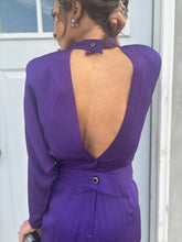 Load image into Gallery viewer, Vintage BB Collections Purple Ombré Dress

