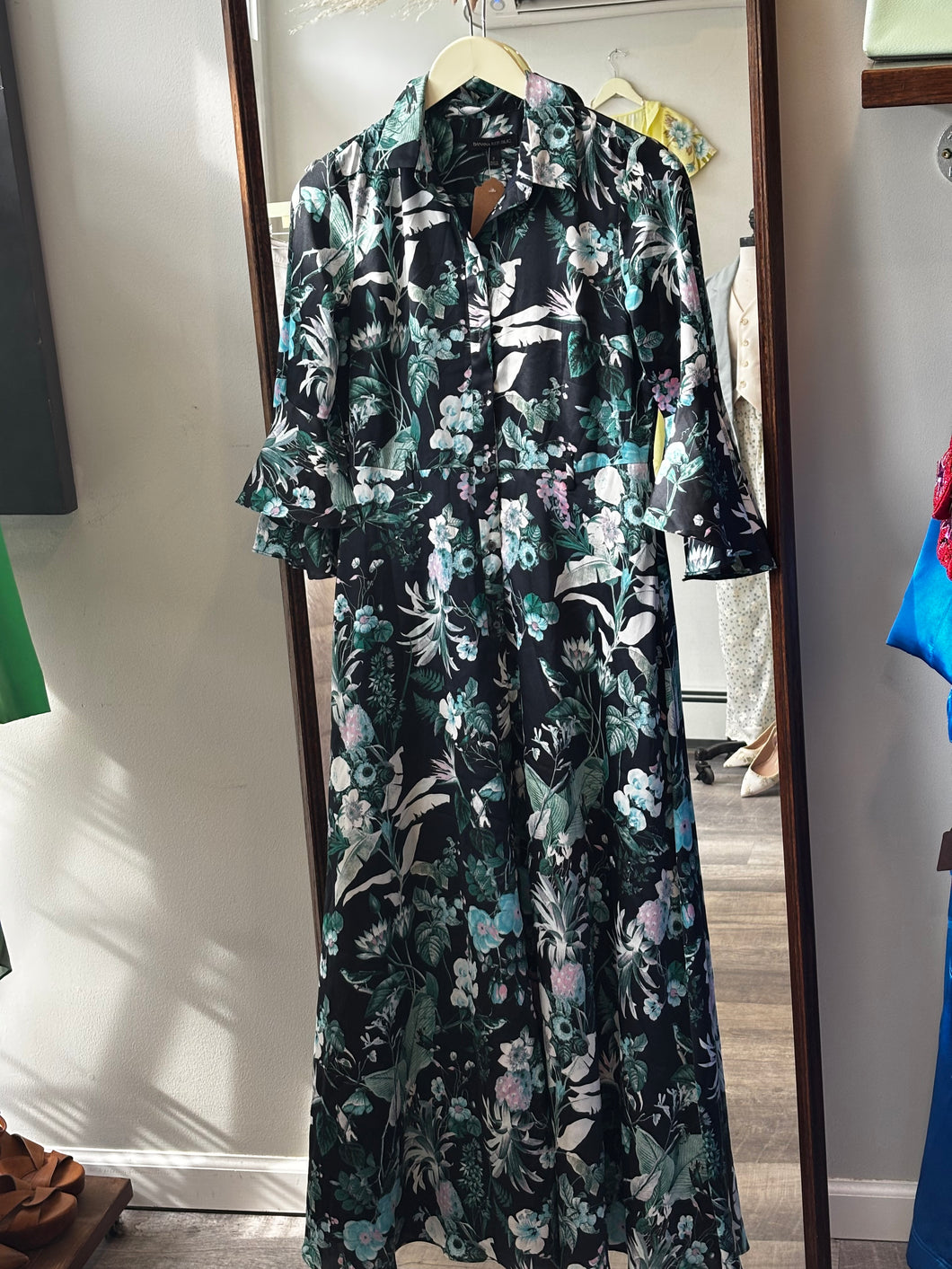 green banana republic dress Floral Maxi – Treasures of the Valley Boutique Color:PALE BLUSH beaded mermaid gown and a triangular rear Bohemian Girls Dresses 2-7