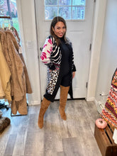 Load image into Gallery viewer, Anthropologie Zebra Multicolor Maxi Cardigan
