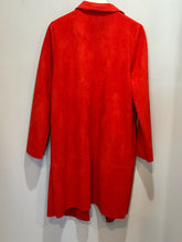 Load image into Gallery viewer, Zara Red Faux Suede Duster
