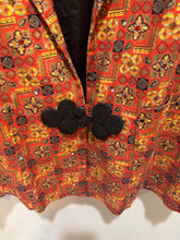 Load image into Gallery viewer, Vintage Orange Pattern Beaded Blazer
