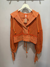 Load image into Gallery viewer, FP Movement Orange Cropped Sweatshirt
