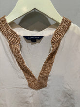Load image into Gallery viewer, Lands End Silk Beaded Top
