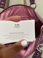 Load image into Gallery viewer, Coach Purple Patent Leather Tote
