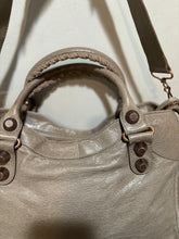 Load image into Gallery viewer, Balenciaga Taupe Rose Gold Hardware Bag
