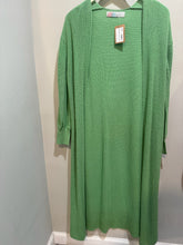 Load image into Gallery viewer, Free People Green Maxi Cardigan
