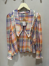 Load image into Gallery viewer, Free People Plaid Top
