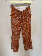 Load image into Gallery viewer, Zara Rust Paisley Bandana Pants
