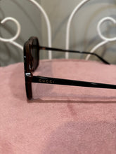 Load image into Gallery viewer, Gucci Black Aviator Sunglasses
