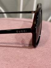 Load image into Gallery viewer, Gucci Black Aviator Sunglasses
