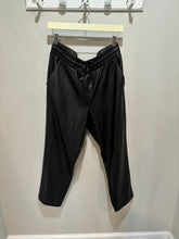 Load image into Gallery viewer, Loft Black Faux Leather Joggers
