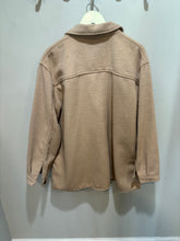 Load image into Gallery viewer, Tan Fleece Shacket
