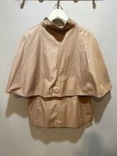 Load image into Gallery viewer, Betsy Johnson Tan Trench Cape
