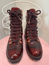 Load image into Gallery viewer, The Desk of Angela Scott Burgundy Boots
