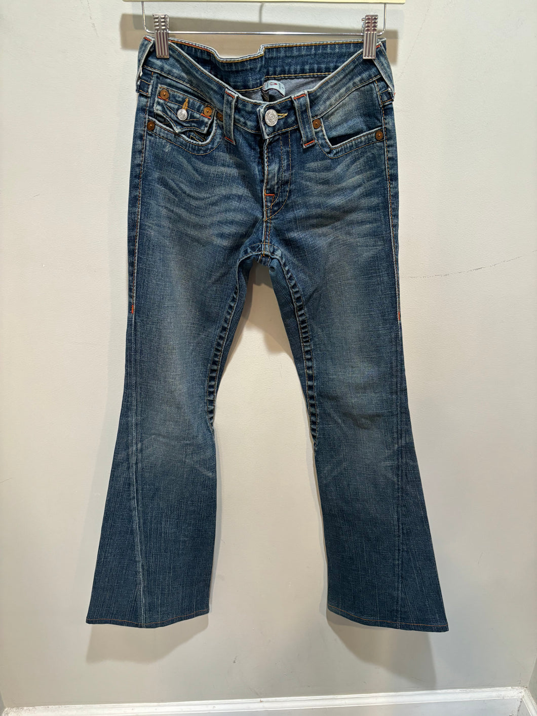 True Religion Asymmetrical Seam Jeans