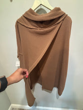 Load image into Gallery viewer, We The Free People Brown Ribbed Cowlneck Sweater
