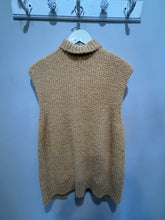 Load image into Gallery viewer, Zara Mustard Shaggy Open Knit Top
