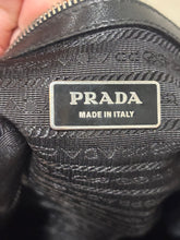 Load image into Gallery viewer, Vintage Prada Olive Gaufre Gathered Leather Tote
