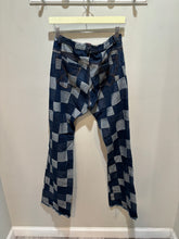 Load image into Gallery viewer, Vintage Monge Mini Flare Patchwork Jeans
