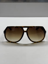 Load image into Gallery viewer, Vintage Gucci Brown Aviator Sunglasses
