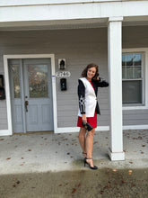 Load image into Gallery viewer, Vintage Cline Kolarek White Embroidered Blazer
