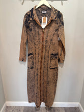 Load image into Gallery viewer, Thrill Denim Brown Wash Cargo Dresd
