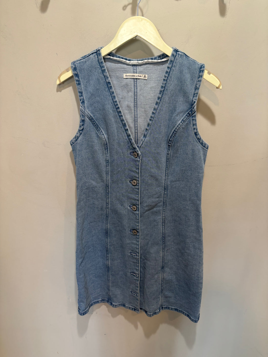 American Eagle Denim Sleeveless Dress
