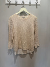 Load image into Gallery viewer, Lucky Brand Cream Texture Blouse
