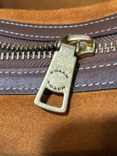 Load image into Gallery viewer, Coach Tan Monogram Satchel Bag
