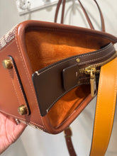 Load image into Gallery viewer, Coach Tan Monogram Satchel Bag
