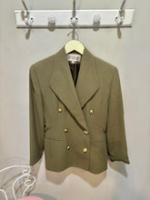 Load image into Gallery viewer, Vintage Passions Green Double Breasted Blazer
