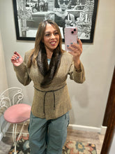 Load image into Gallery viewer, Vintage Brown Faux Fur Blazer
