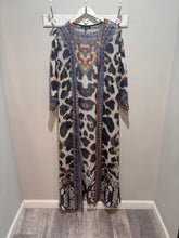 Load image into Gallery viewer, Animal Pattern Sheer Multicolor Duster
